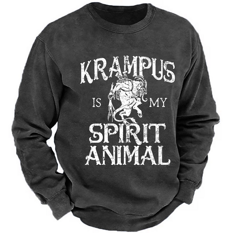 Krampus Is My Spirit Animal Sweatshirt
