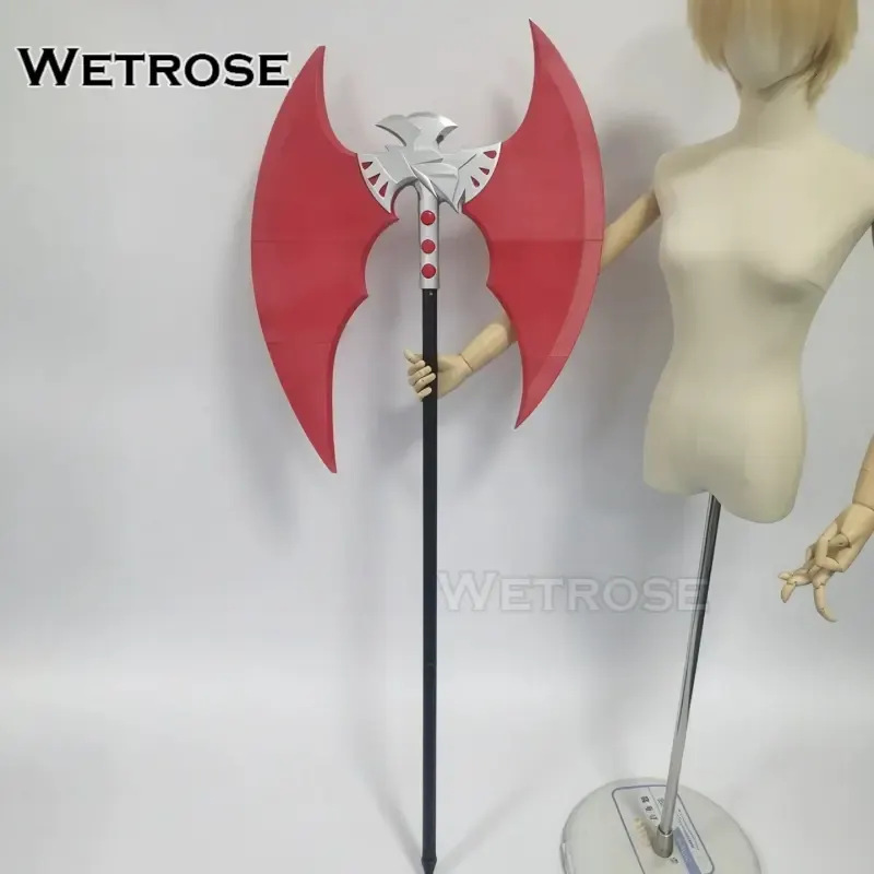 [Wetrose] In Stock Zenless Zone Zero ZZZ Claret Flint Polearm Game Outfit Weapon Cosplay Prop