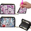 2pcs Animal Pattern Diamond Painting Fashion Card Holder Compact Coin Purse