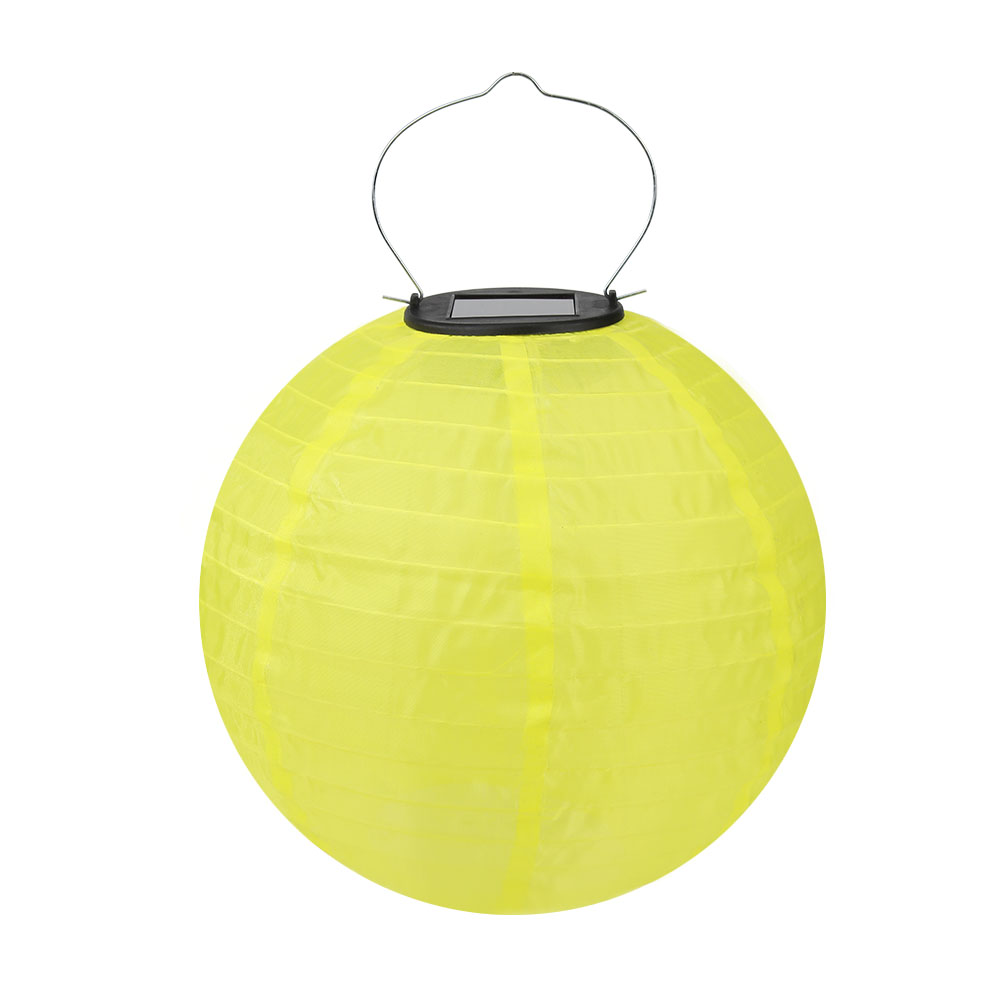 

30cm LED Solar Lantern Lamp Waterproof Outdoor Party Decor Hanging Light, Green, 501 Original