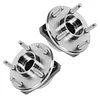 TRQ Front Wheel Hub Bearings Assembly Set Compatible with 2004-2007 Chevrolet Malibu 2005-2007 Pontiac G6