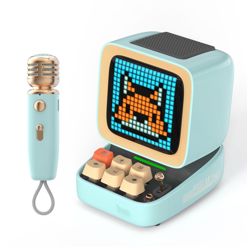 Divoom点音像素音箱低音炮小型电脑K歌-Digicat 猫电澳洲