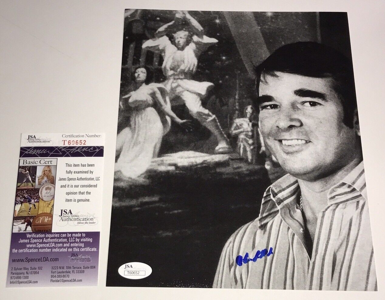 Alan Ladd Jr. STAR WARS Producer CO-FOUNDER RARE Signed 8x10 Photo Poster painting JSA COA