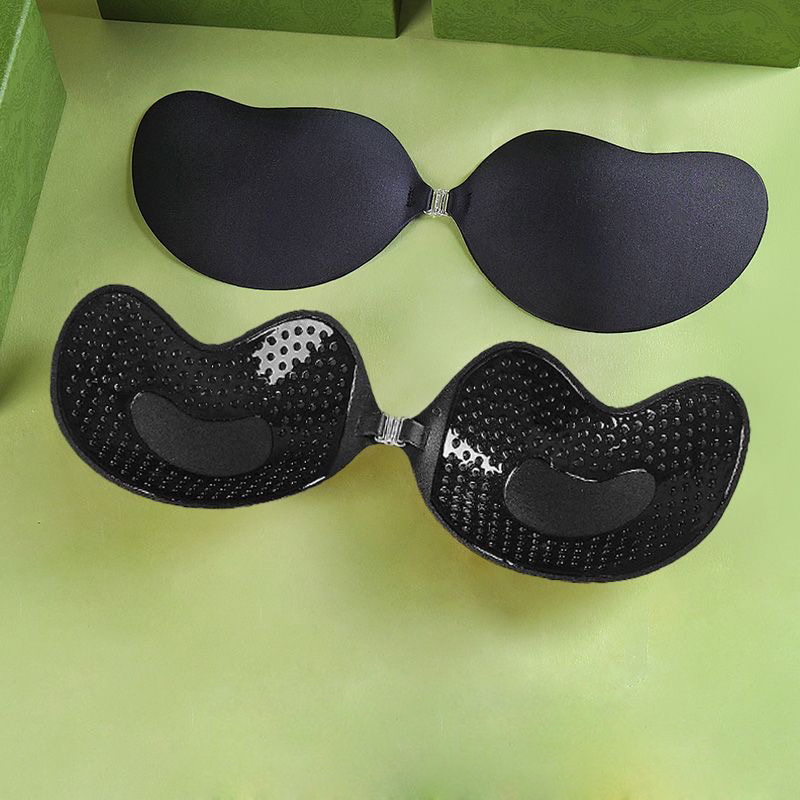 Aiyuzuo 1/2pcs Invisible Strapless Adhesive Stick Bra Push Up Bras Women Lingerie Seamless Silicone Nipple Covers Bralette Underwear