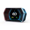 Universal Car HUD On-BD & GPS Dual System Head Up Display Digital Speedometer