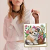 DIY Puppy Diamond Painting Shopping Bag
