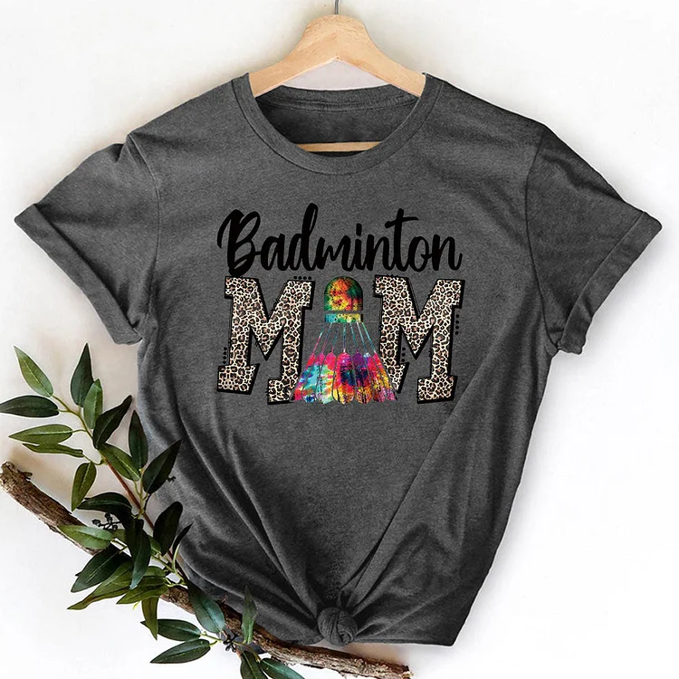 AL™ Badminton Mom T-shirt Tee-013642-Annaletters