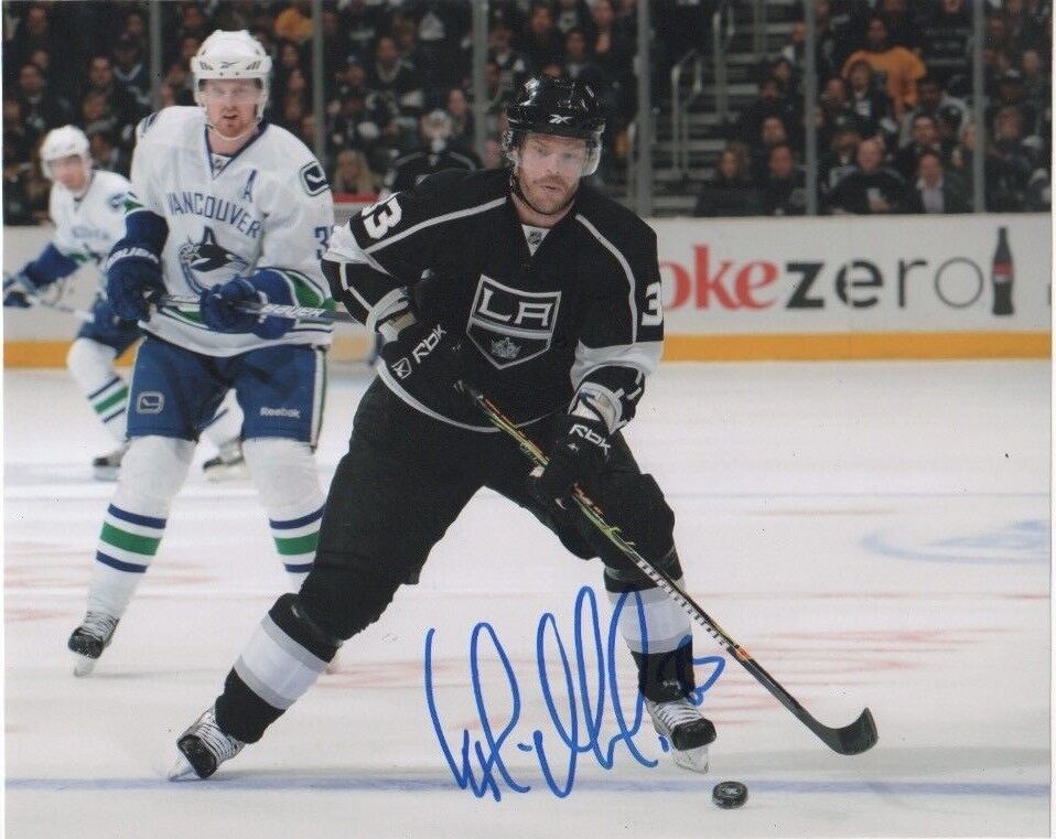 Los Angeles Kings Fredrik Modin Autographed Signed 8x10 NHL Photo Poster painting COA #1