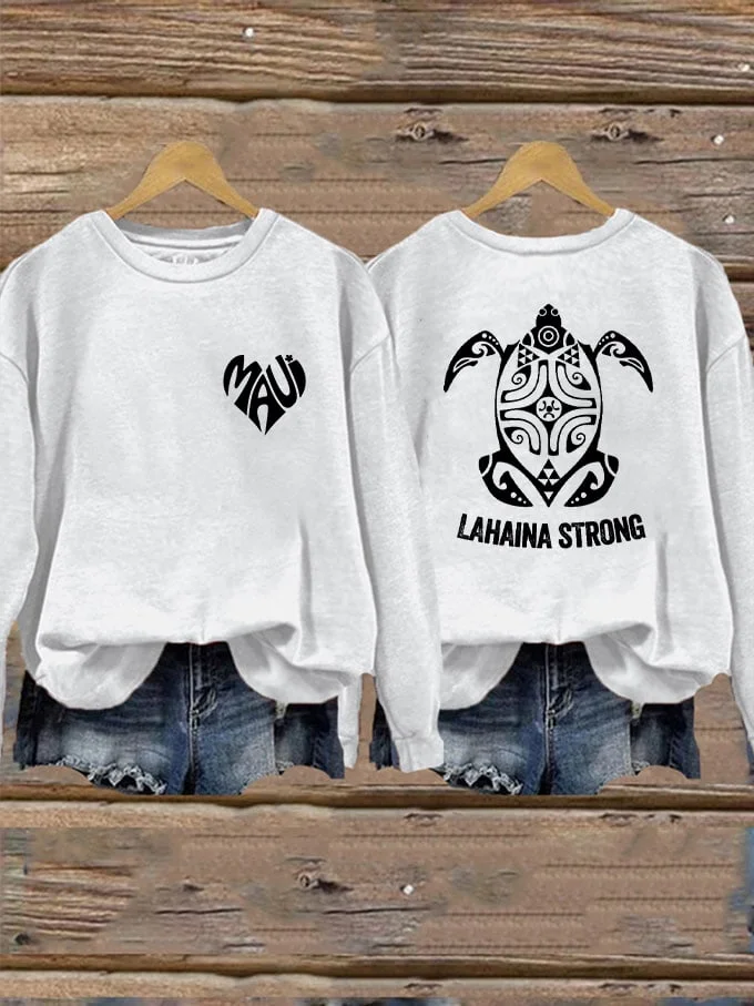 Women's Lahaina Strong Sweatshirt socialshop