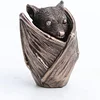 Bat Resin Crafts Cup Gothic Home Decor Bat Jewelry Box