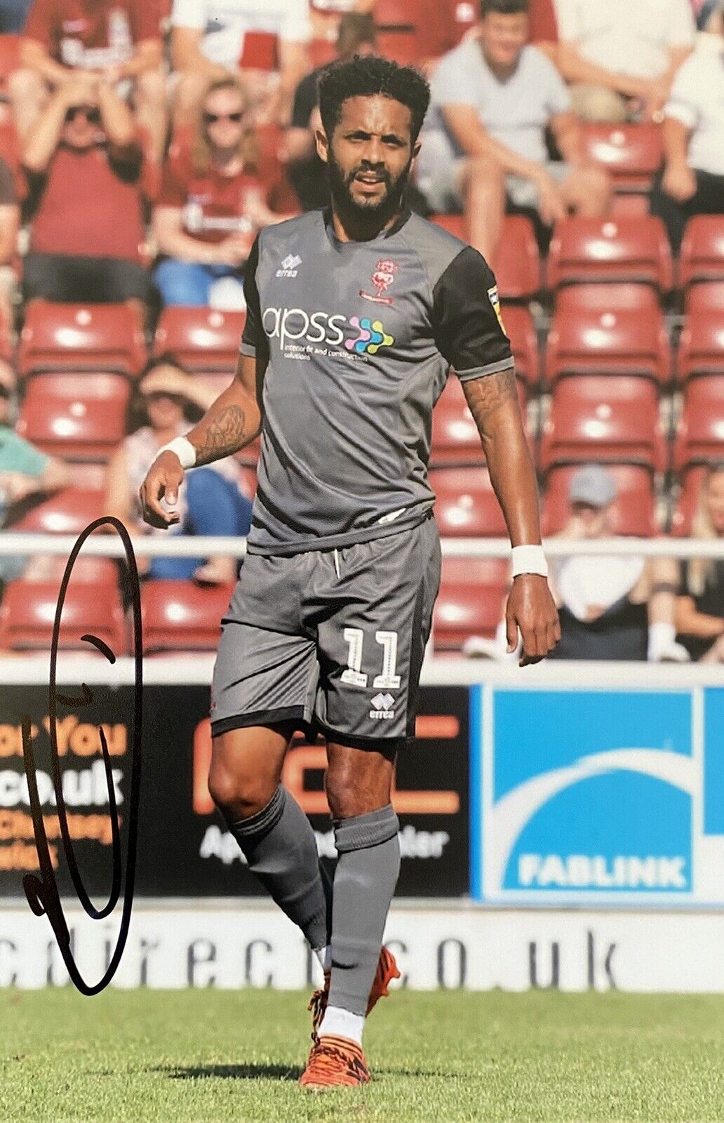 Bruno Andrade Genuine Hand Signed Lincoln City 6X4 Photo Poster painting 3