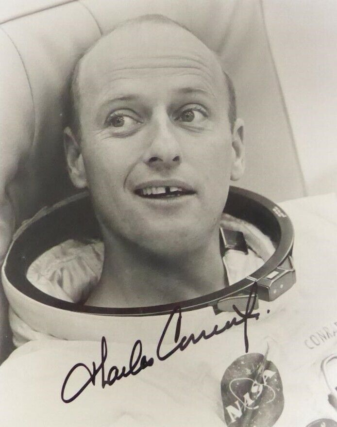 CHARLES CONRAD Signed Photo Poster paintinggraph - Apollo 12 Astronauts NASA - preprint