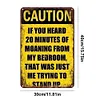 Warning - Vintage Metal Signs(12*16Inch) - Warning