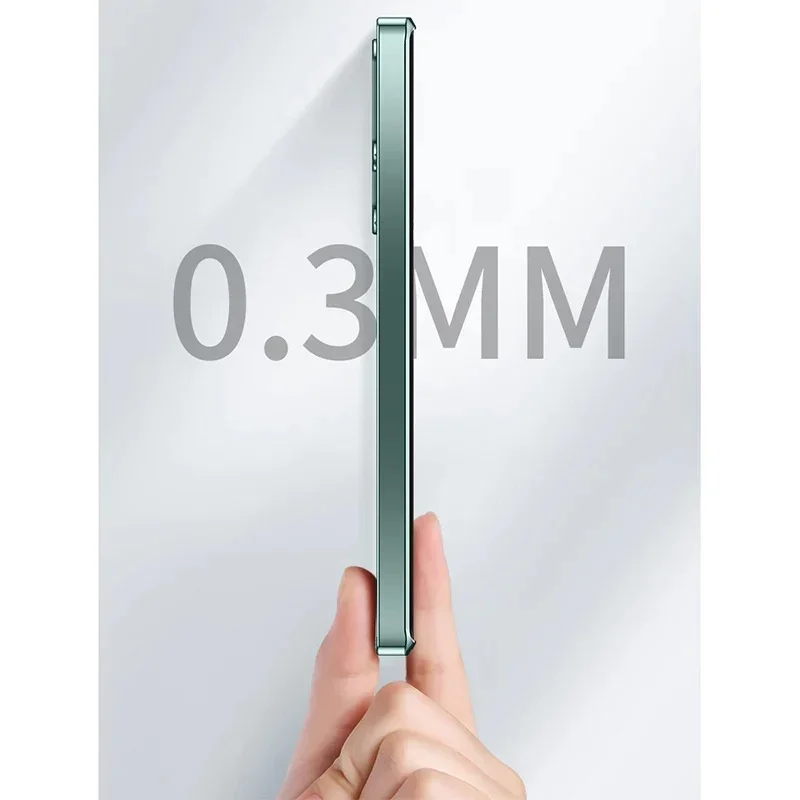 Suitable for Samsung S22/S21 ultra-thin metal magnetic mobile phone case