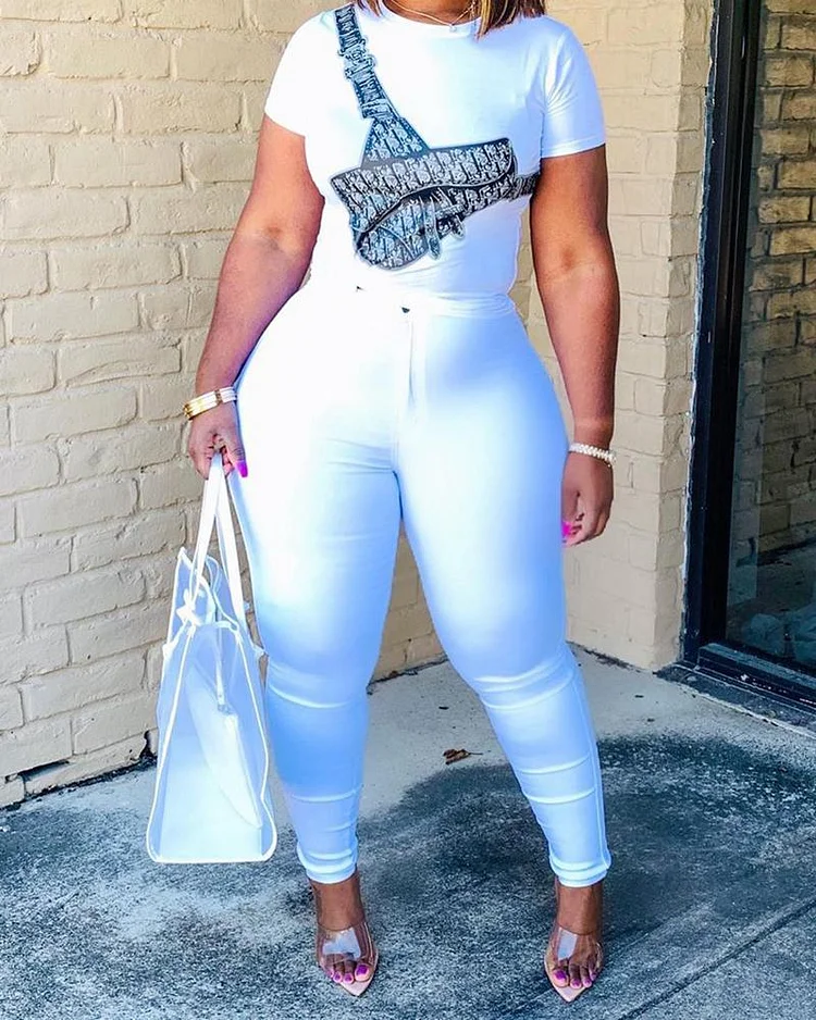 Fashion Print T-shirt