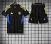 2025/2026 Manchester United Pre-Match Training Black Shirt+Shorts 1:1 Thai Quality