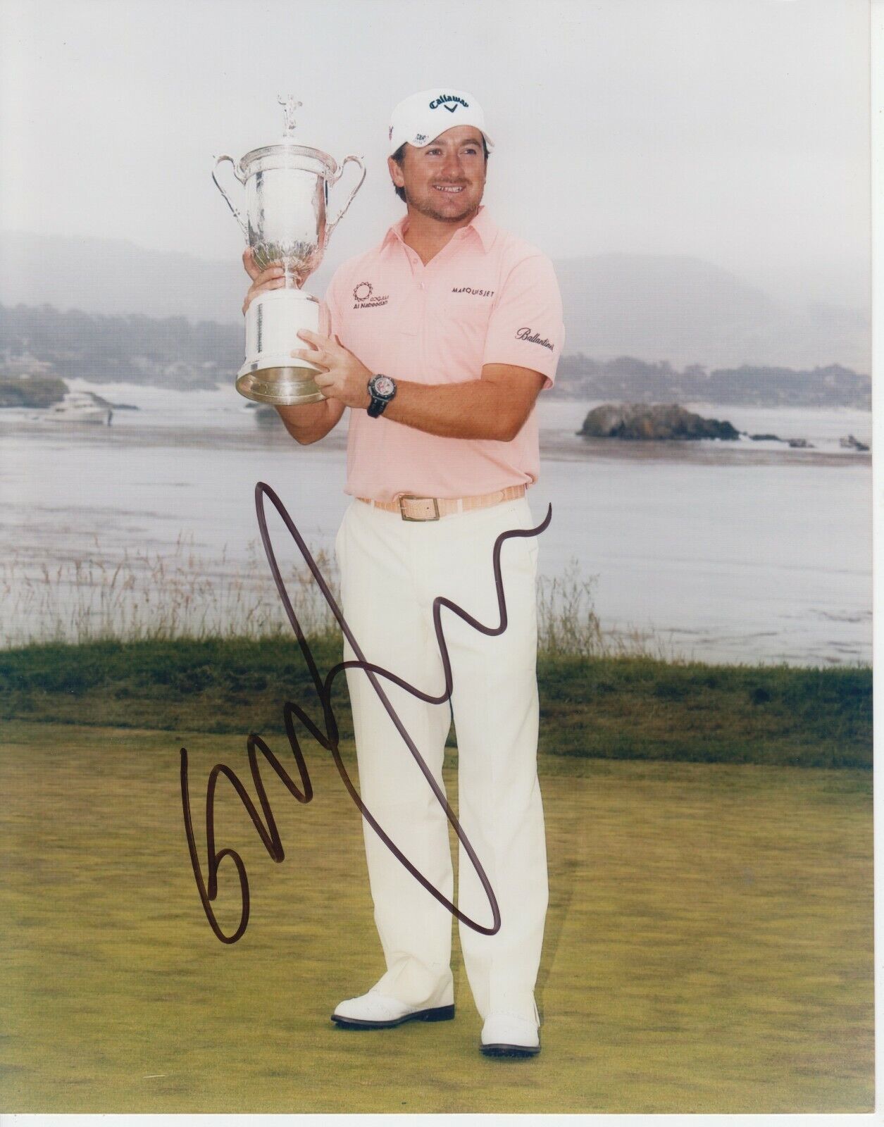 Graeme McDowell 8x10 Photo Poster painting Signed w/ COA Golf #1