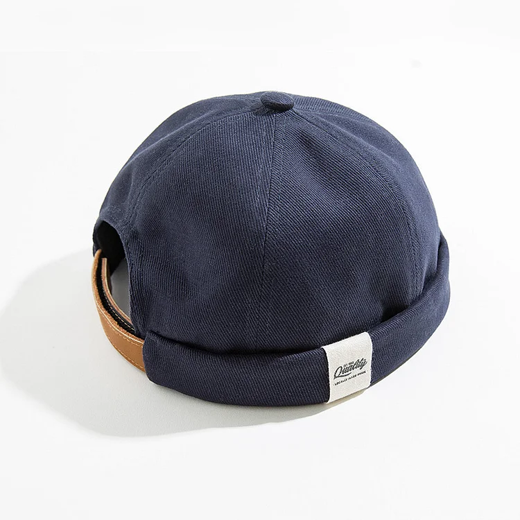 French Retro Classic WWII Sailor Brimless Hat