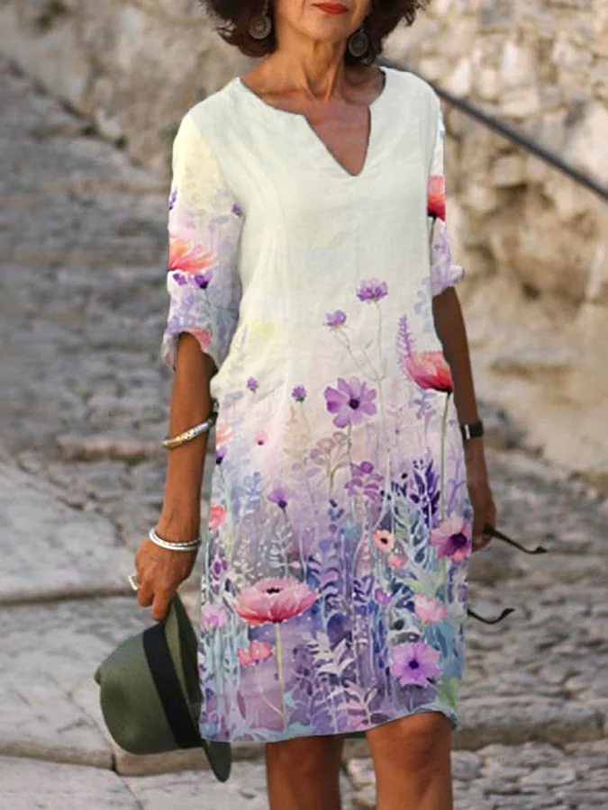 Women's Alzheimer's Art Print Dress