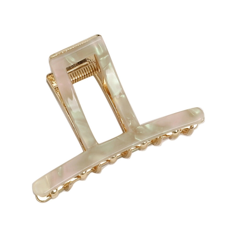 Women’s Classic Style Geometric Alloy Acetic Acid Sheets Hair Claws