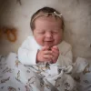 [New] 17" Real Lifelike Cloth Body Sleeping Reborn Newborn Baby Doll Girl Tassila - RBBI-Myrebornbabydoll® Myrebornbabydoll®