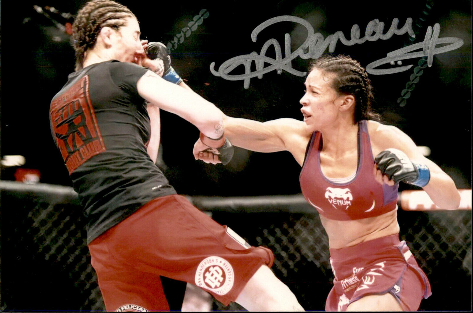 Marion Reneau SIGNED autographed 4x6 Photo Poster painting UFC ULTIMATE FIGHTING CHAMPIONSHIP #4