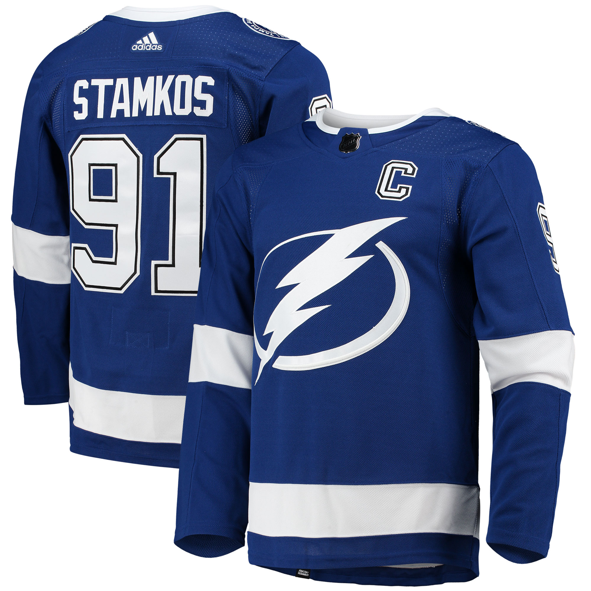 Steven Stamkos Tampa Bay Lightning  Home Primegreen    Jersey – Blue mysite