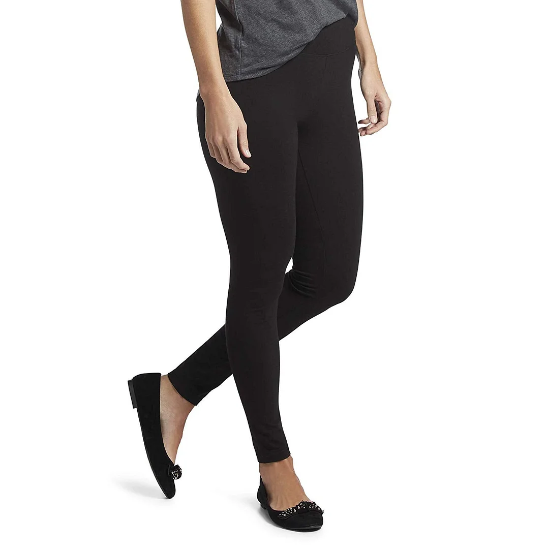 Women's Cotton Ultra Legging with Wide Waistband, Assorted