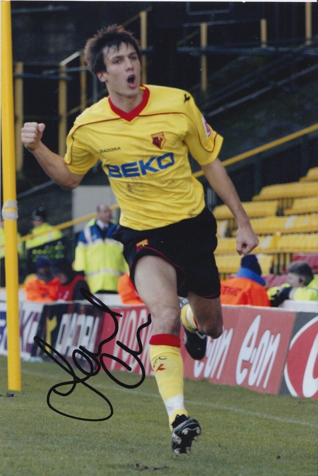 Jack Cork Hand Signed 9x6 Photo Poster painting - Watford - Football Autograph 2.