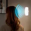 LED Magnetic Night Light Motion Sensor Wall Lamp Wireless Closet Light Rechargeable Magnetic Dimmable Step Lamp for Bedroom Hallway Stairs Lighting