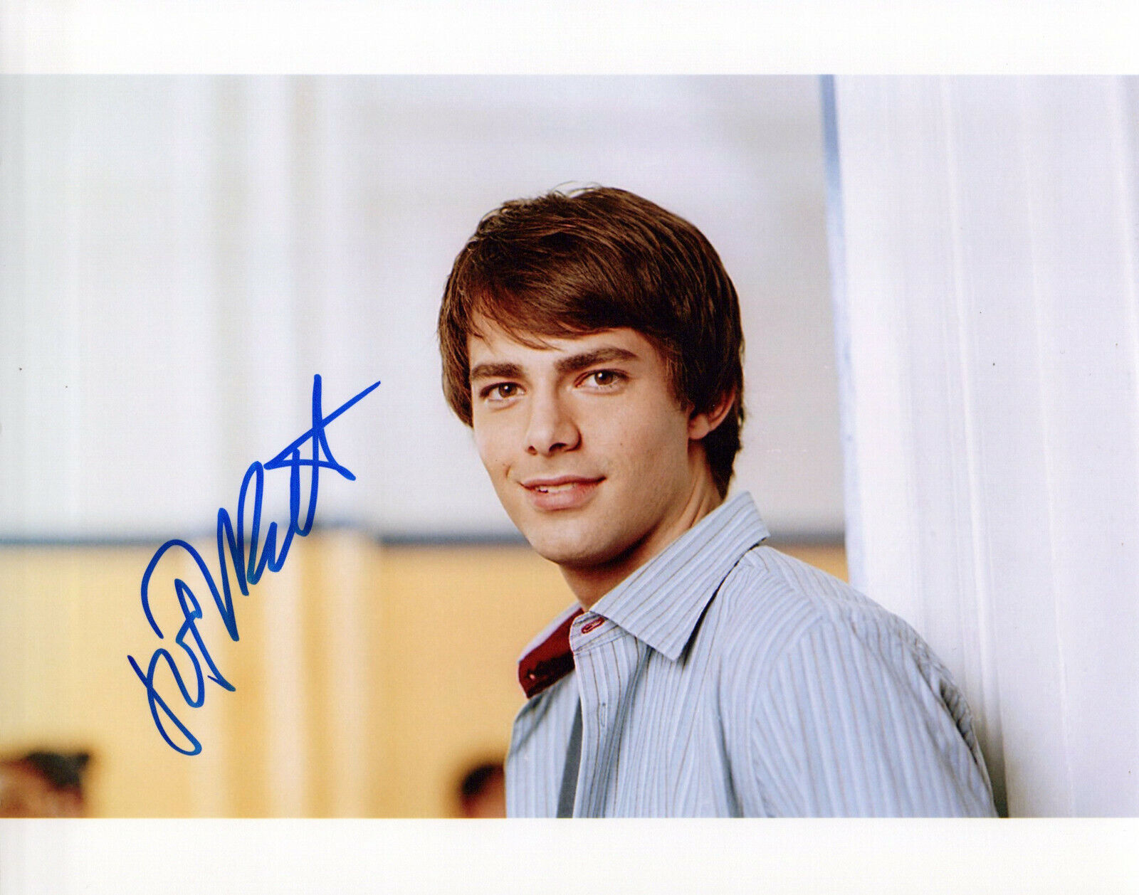 Jonathan Bennett Mean Girls autographed Photo Poster painting signed 8x10 #19 Aaron Samuels