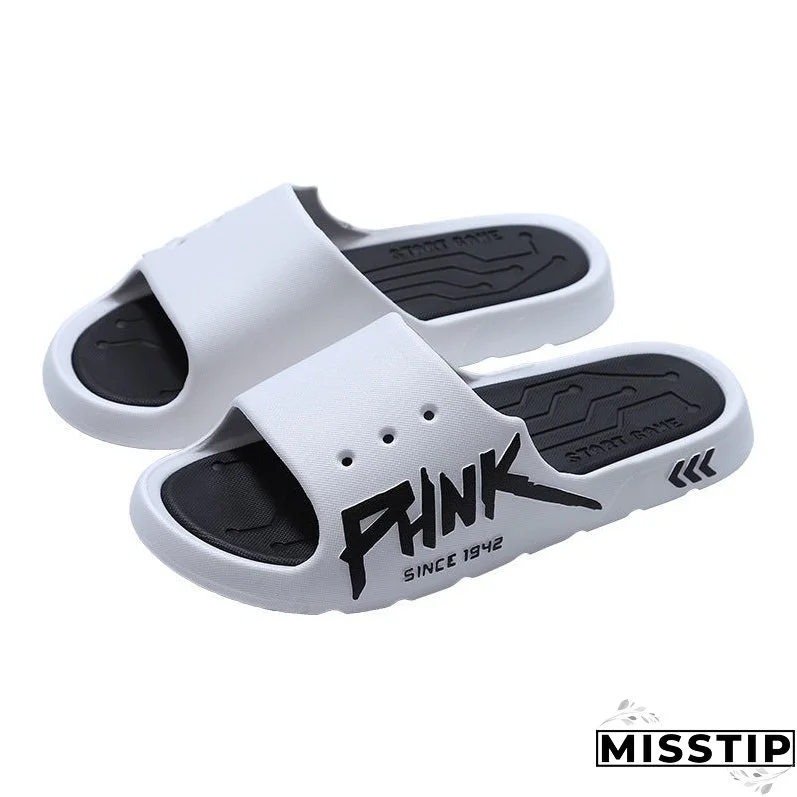 Trendy Slouchy Couple Home Indoor Flip Flops