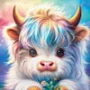 Diamond Painting-DIY Full Round Drill Yak