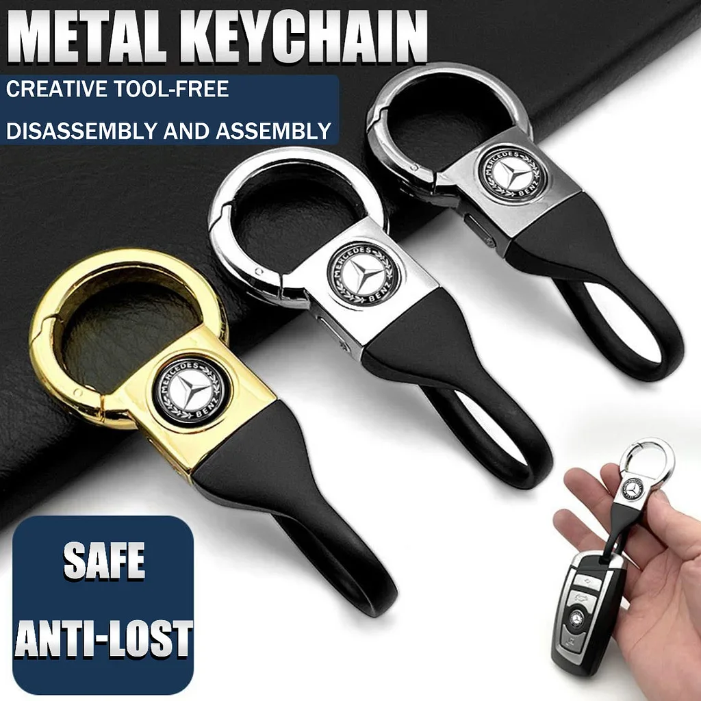 Car zinc alloy keychain pendant (2 pieces)