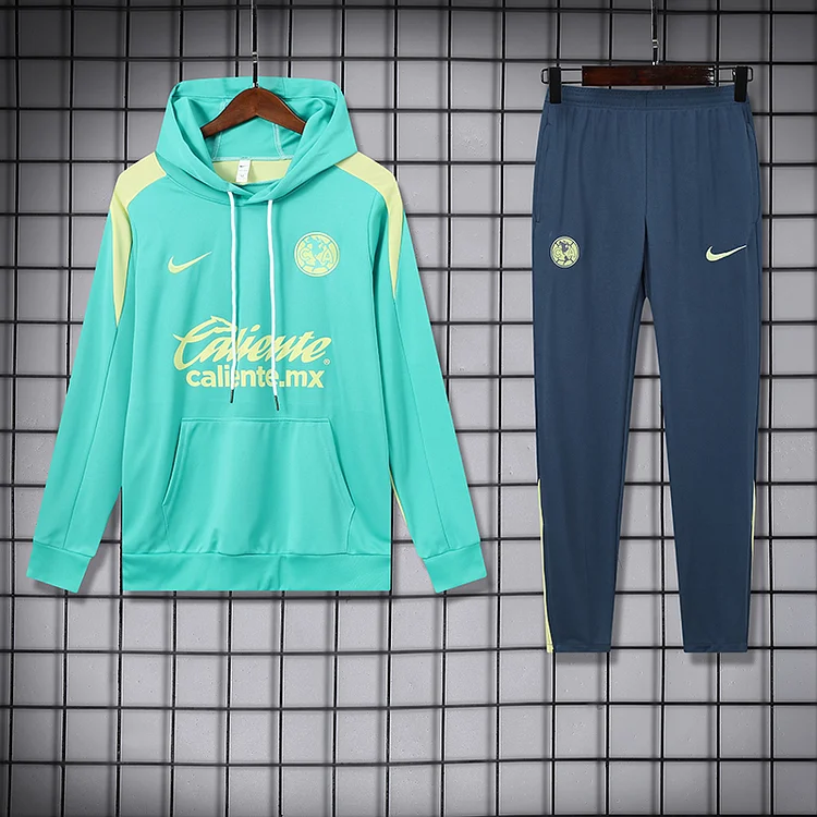 25/26 Club América Green Hoodie Set