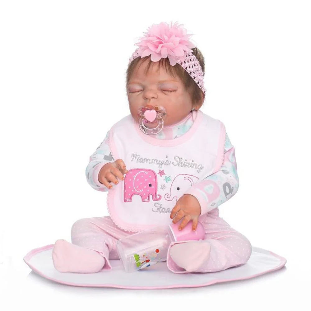 20'' soft  Emma Reborn Baby Doll Girl