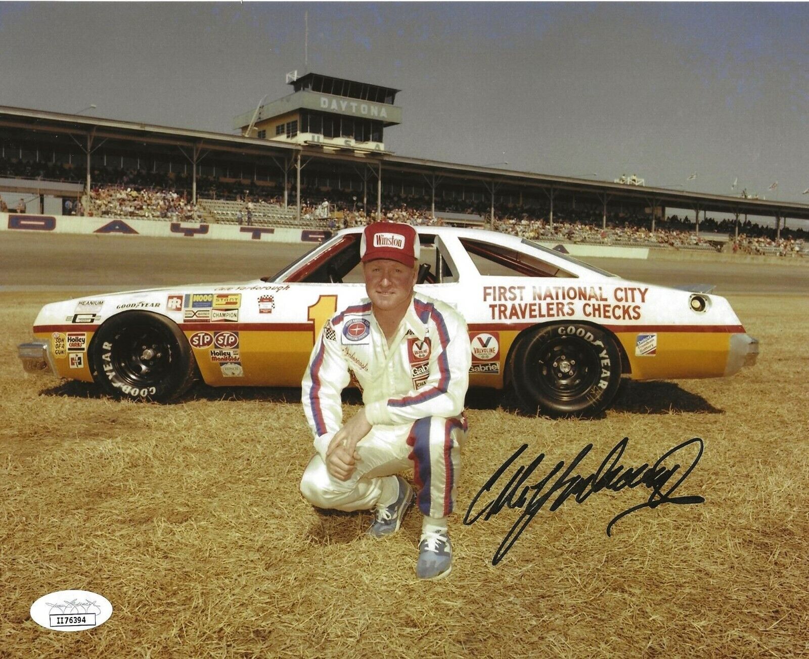 Cale Yarborough Daytona 500 signed Nascar 8x10 Photo Poster painting autographed 2 JSA