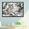 (Counted/Stamped) 14CT Tiger - Cross Stitch 51*36cm/20.08*14.17in(Brand)