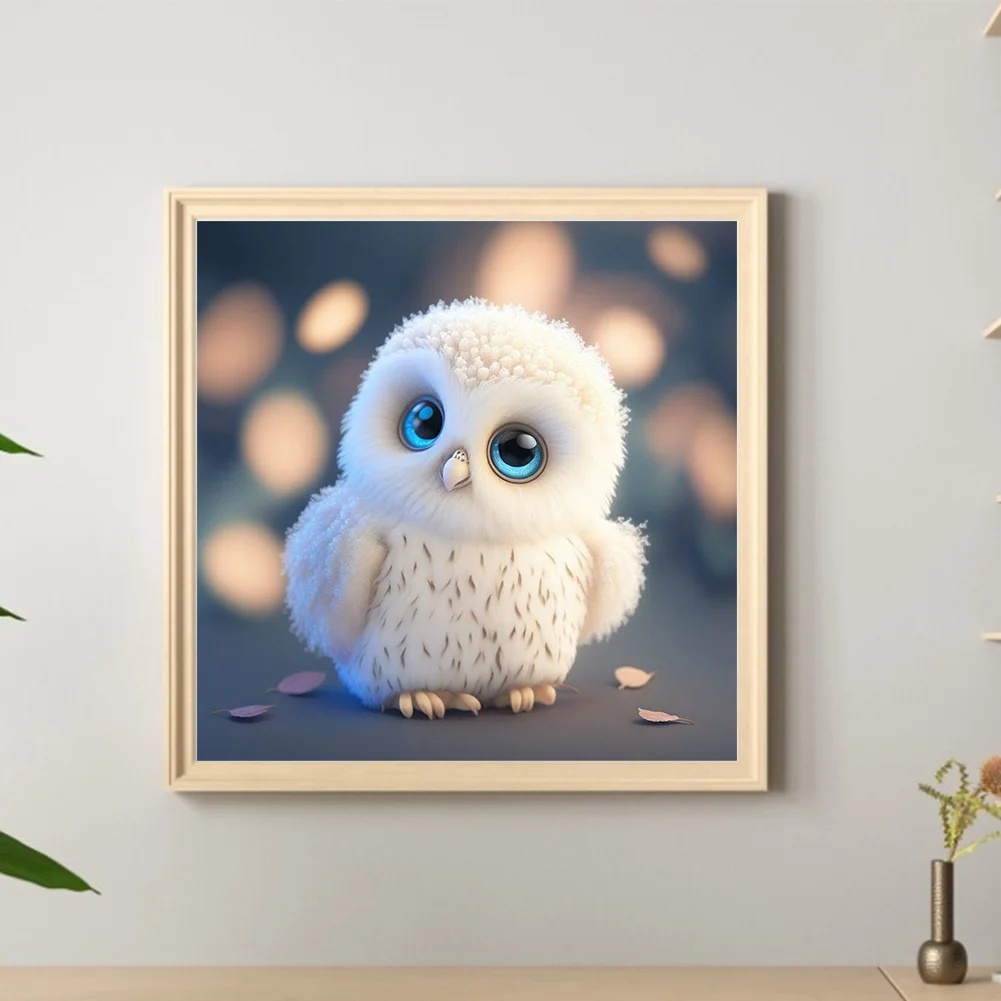 Diamond Painting - Full Round Drill - Owl(30*30cm)
