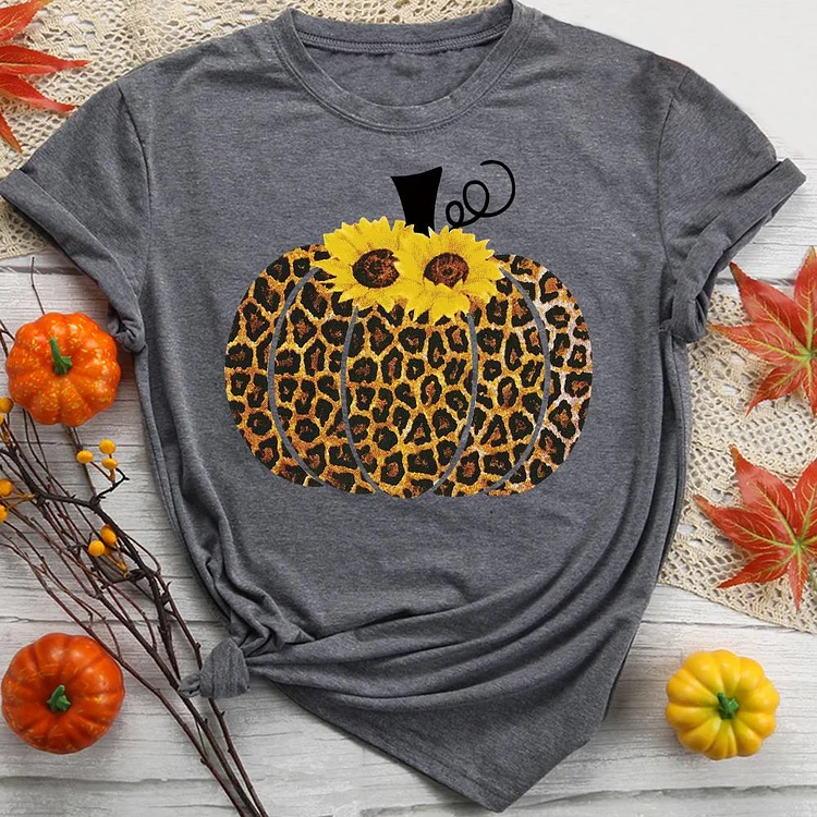 Leopard Pumpkin  T-Shirt Tee-08534