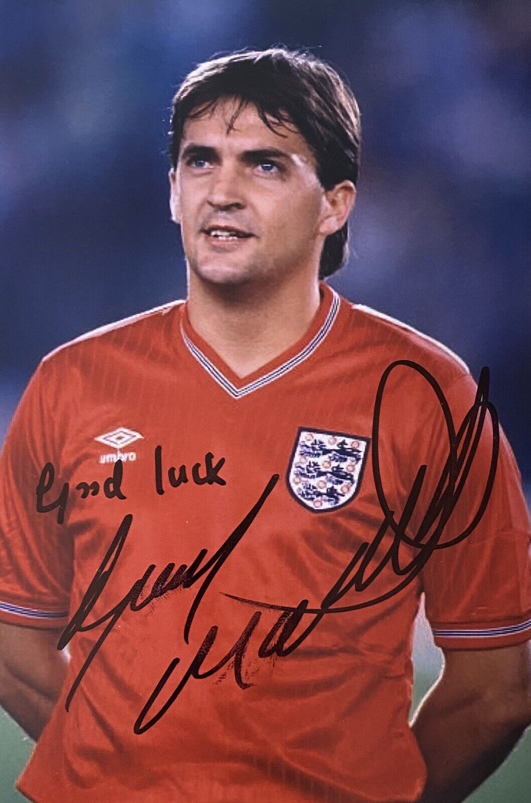 Gary Mabbutt Genuine Hand Signed England 6X4 Photo Poster painting