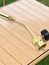 Full Copper Propane Torch Head Pencil Flame MAPP Flame Gun for Soldering/Brazing
