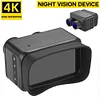 4K Night Vision Equipment Binocular Hunting Infrared Digital Night Vision HD Shooting Detection 5x Zoom Telescope USB Rechargeable