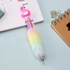 Multi Colors Fluffy Flamingo 0.5mm Gel Pen School Season Student Office Stationery