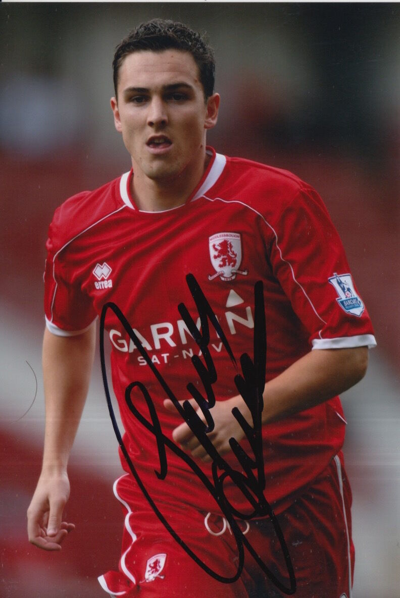 MIDDLESBROUGH HAND SIGNED STEWART DOWNING 6X4 Photo Poster painting 1.