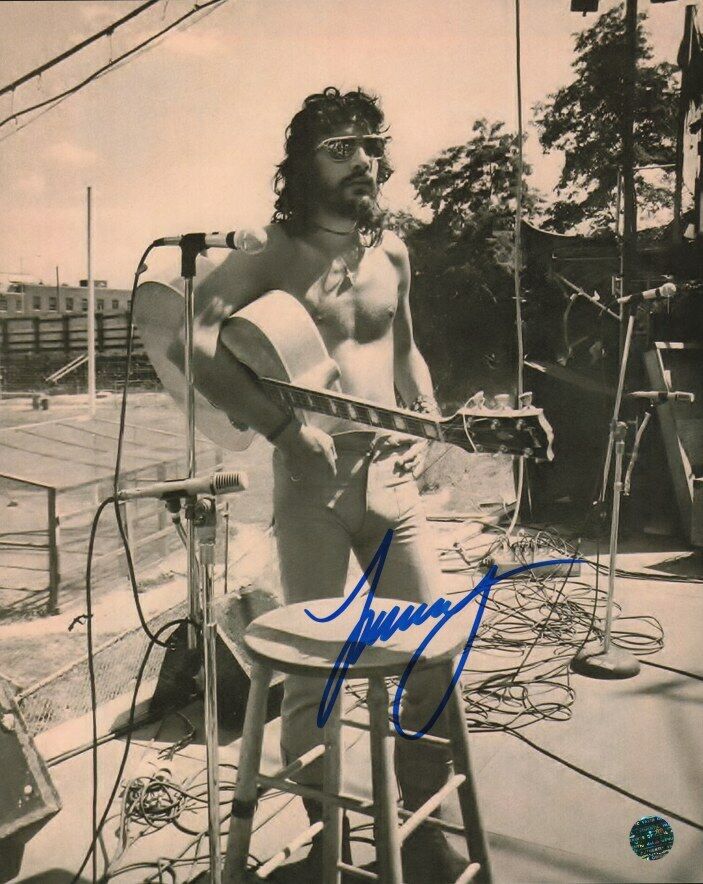 CAT STEVENS Autographed Original 8x10 Photo Poster painting LOA TTM