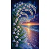 Seaside Flowers - Diamond Painting - Full Round Drill (Canvas|40*70cm)