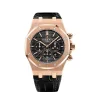 Audemars Piguet Royal Oak Chronograph Rose Gold Black Dial 26320OR.OO.D002CR.01
