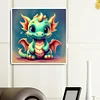 >SALE<5D DIY Full Round Drill Diamond Painting Dragon Kit Home Decoration 30x30cm