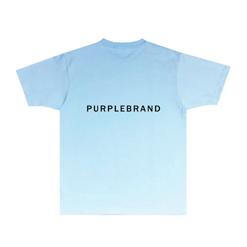 Purple 2023 new fashion T-shirt short sleeves